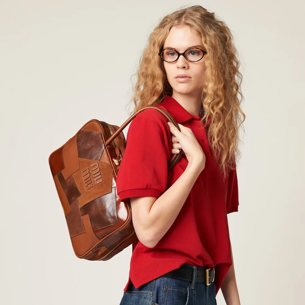 Miu Miu Panelled Zipped Beau Bag