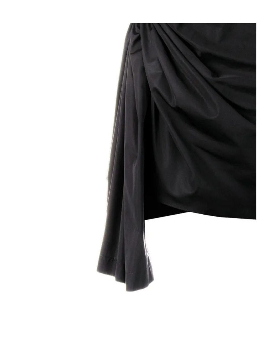 Short Draped Skirt