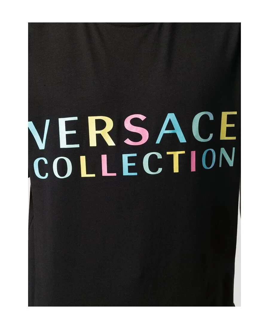 Open-Necked Black Shirt