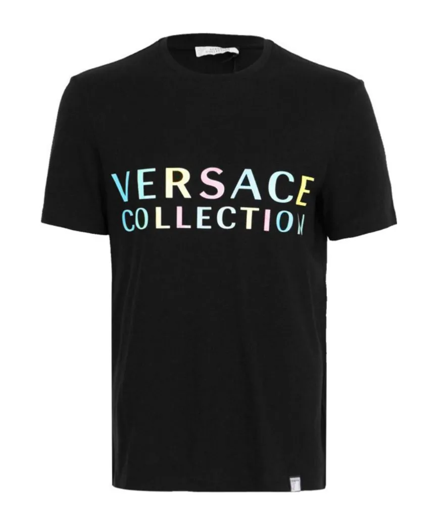 Open-Necked Black Shirt