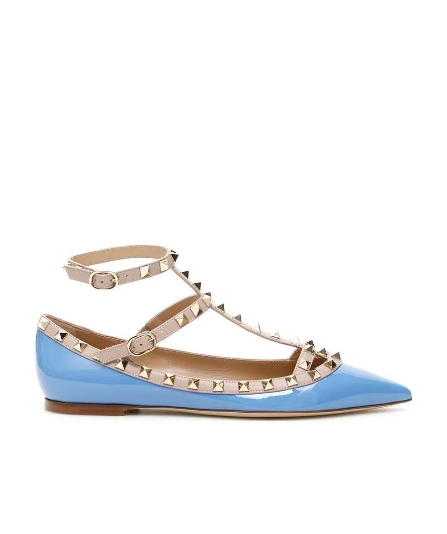 Garavani Rockstud Ballet Flats