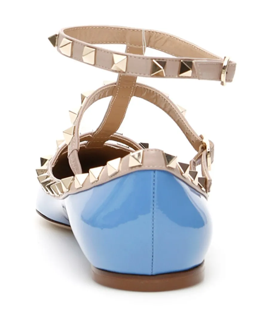 Garavani Rockstud Ballet Flats
