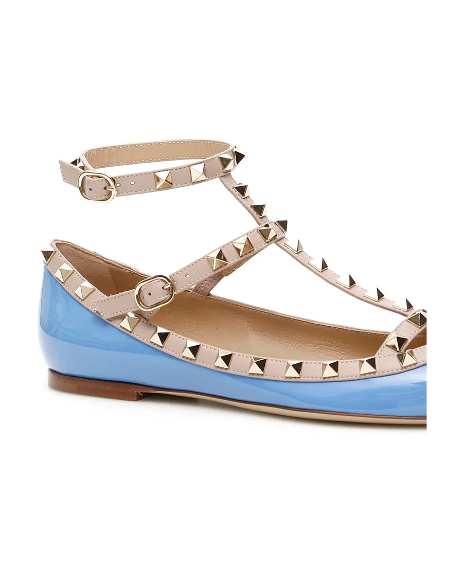 Garavani Rockstud Ballet Flats