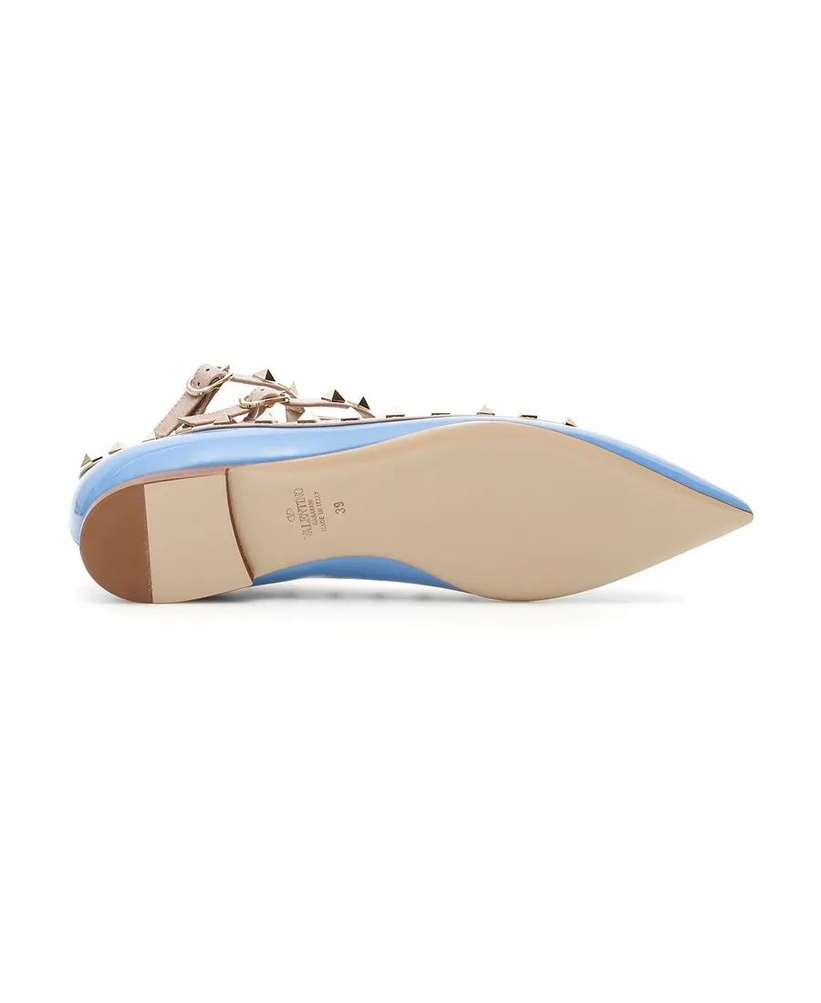 Garavani Rockstud Ballet Flats