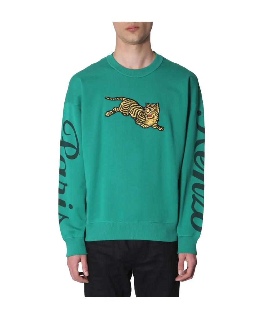Flying Tiger Embroidered Sweatshirt