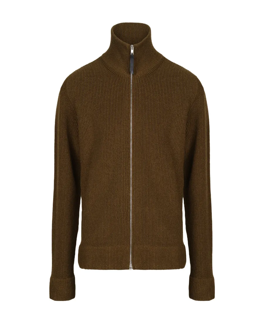 Maison Margiela Long-Sleeved Zipped Cardigan