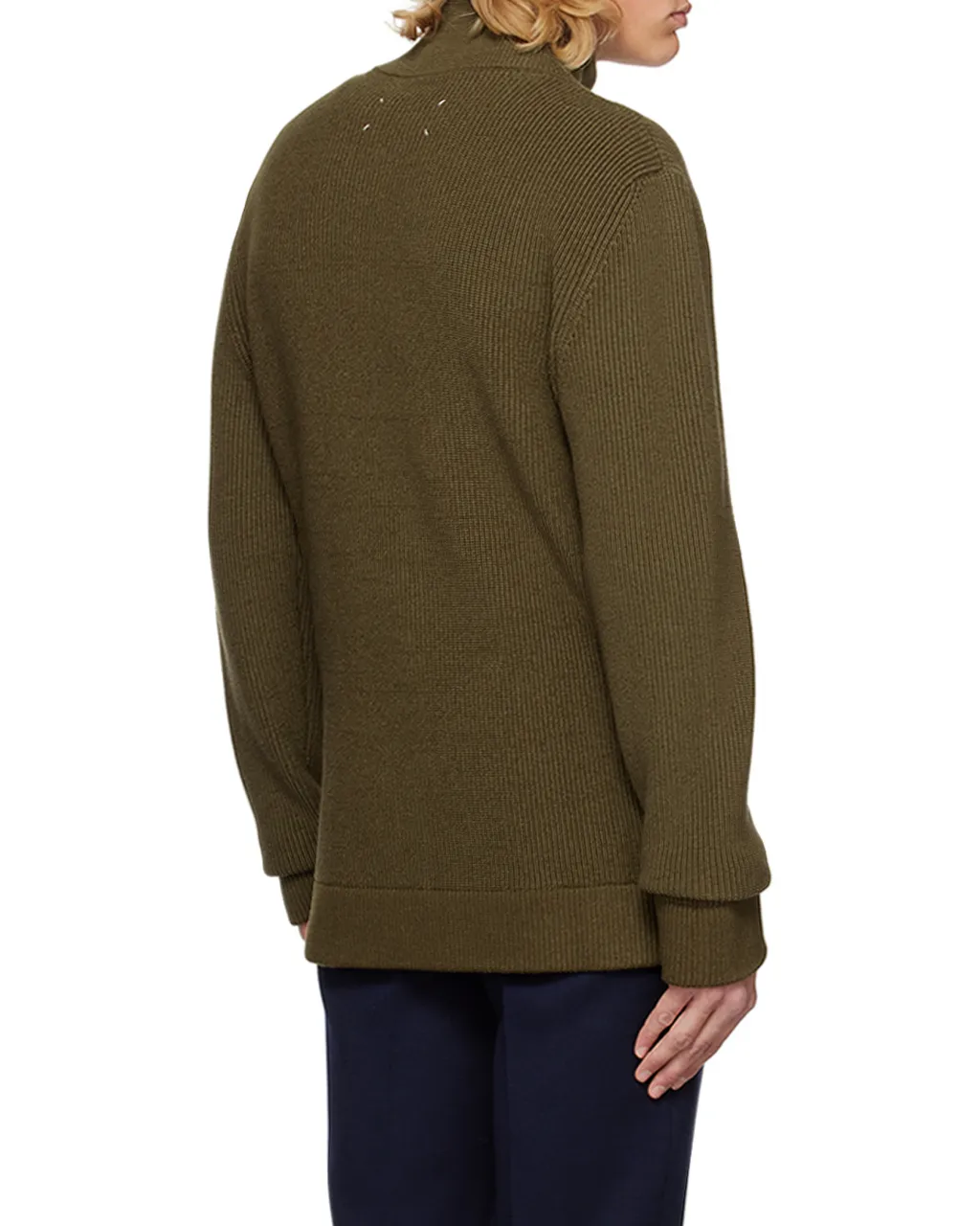 Maison Margiela Long-Sleeved Zipped Cardigan
