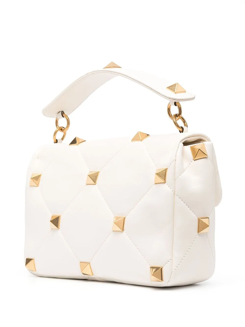 Valentino Garavani Roman Stud Quilted Tote Bag