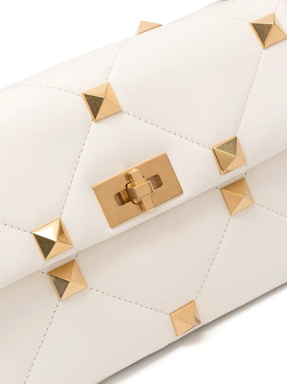 Valentino Garavani Roman Stud Quilted Tote Bag