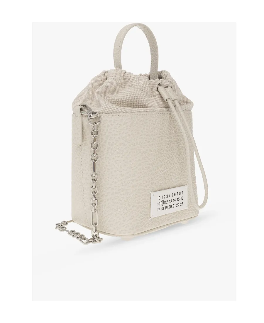 Maison Margiela 5Ac Logo Patch Bucket Bag