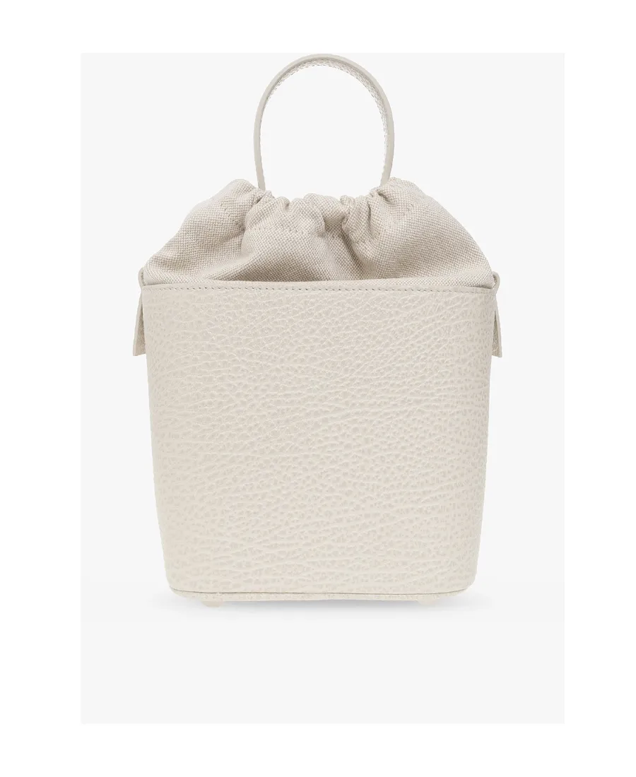 Maison Margiela 5Ac Logo Patch Bucket Bag