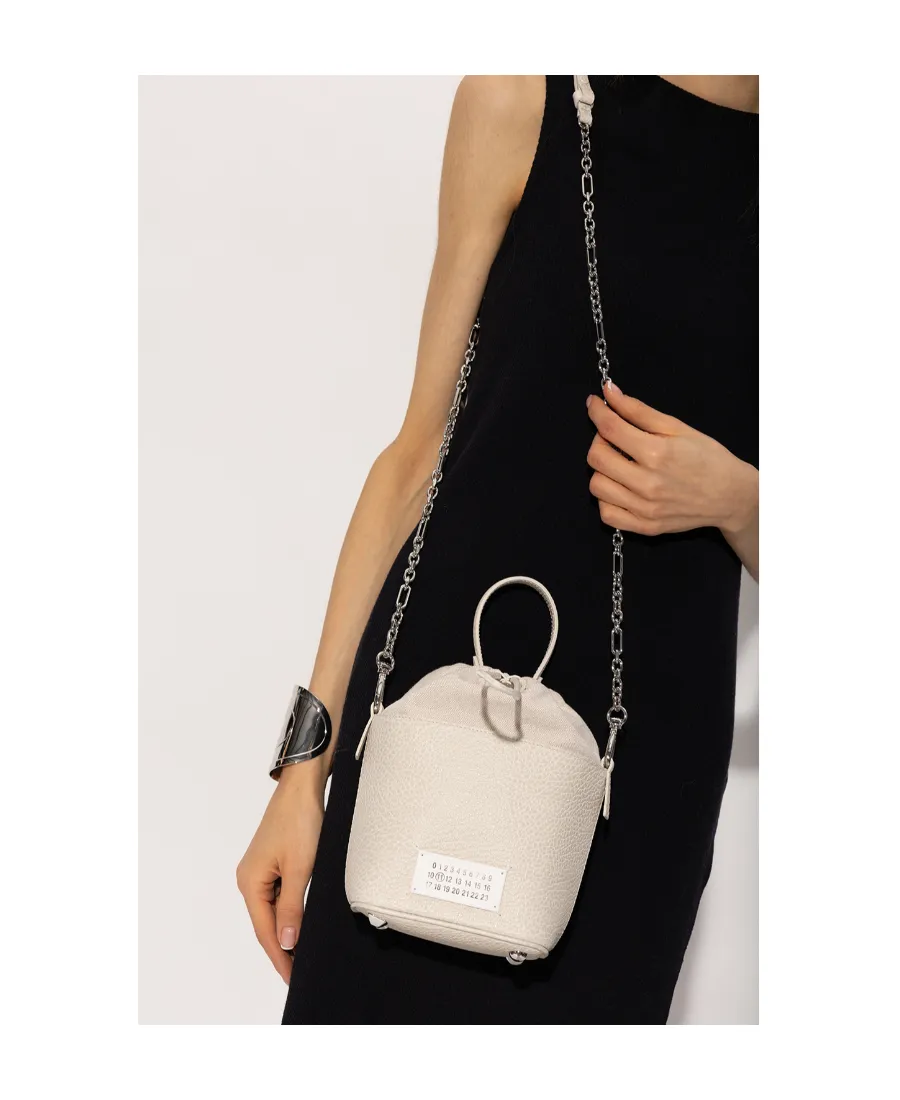 Maison Margiela 5Ac Logo Patch Bucket Bag