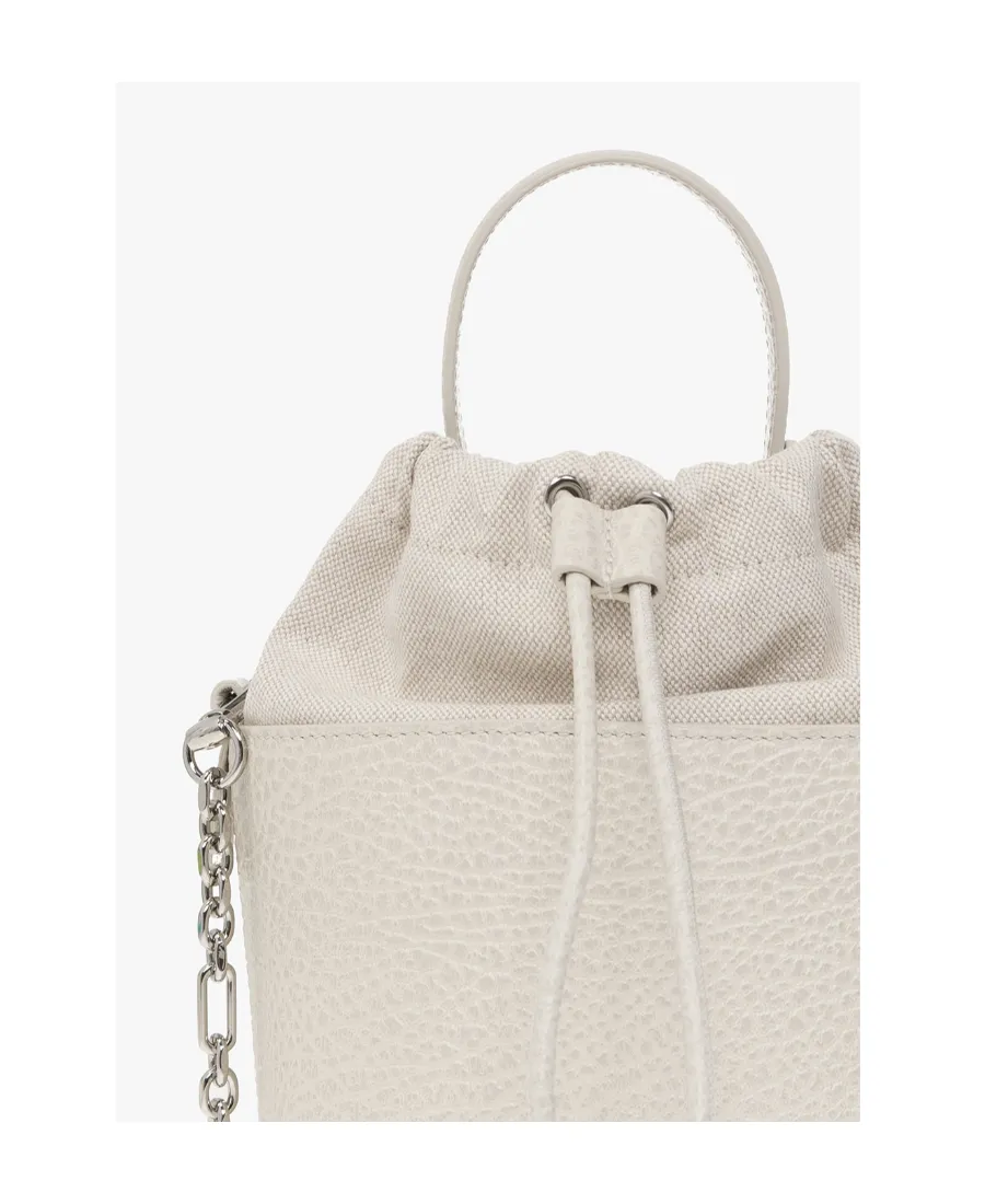 Maison Margiela 5Ac Logo Patch Bucket Bag