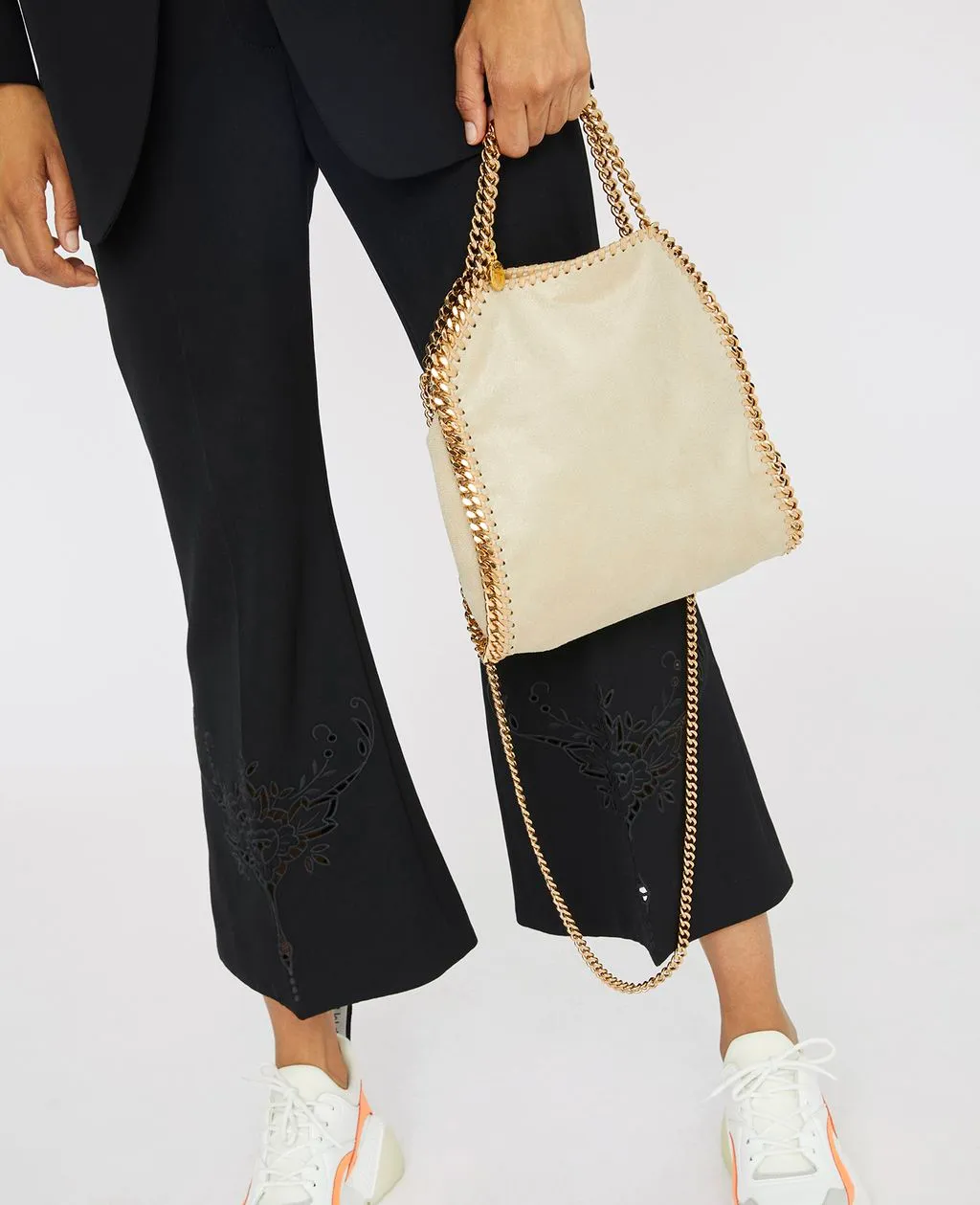 Stella Mccartney Chain-Trim Shoulder Bag
