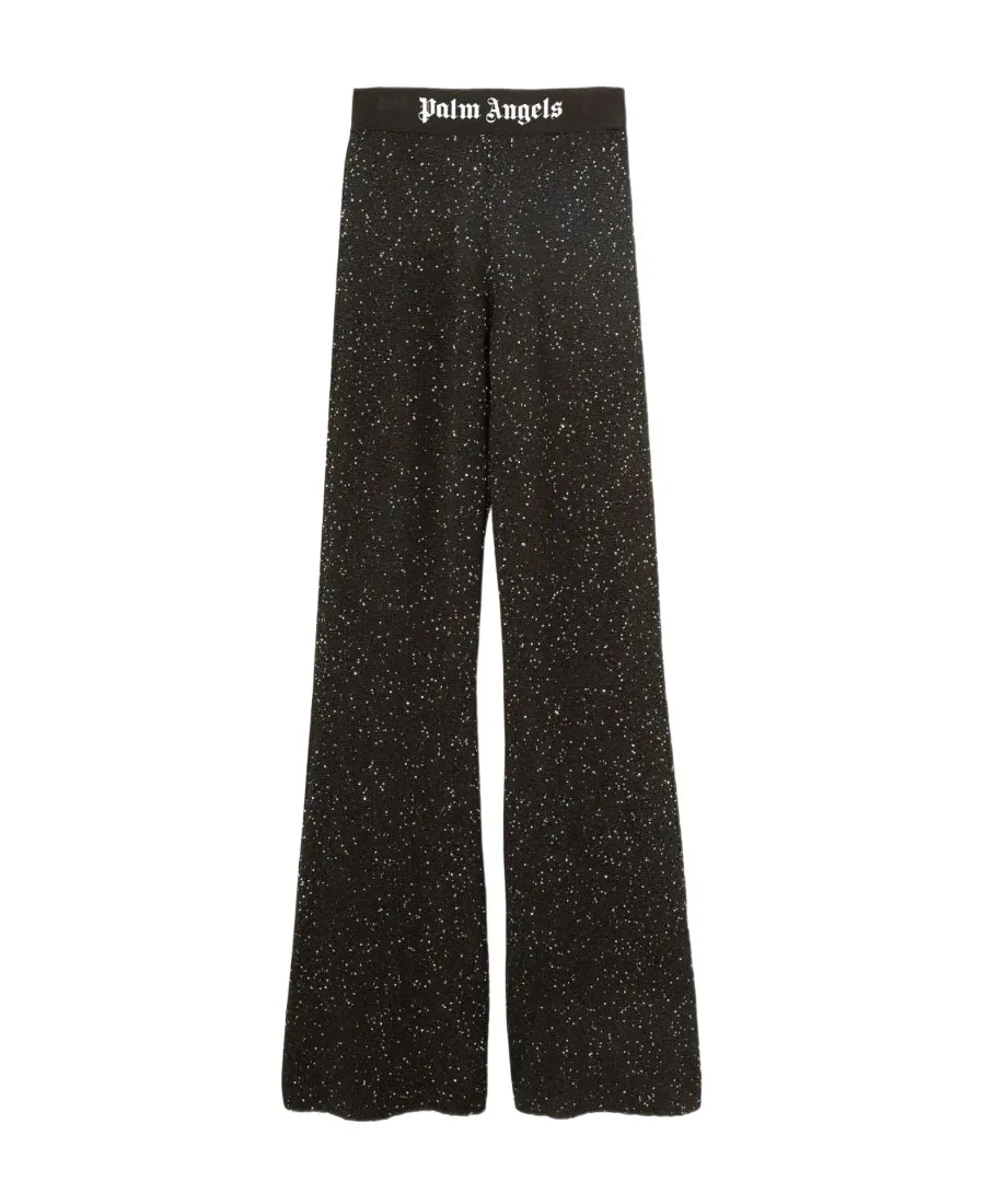 Palm Angels Embellished Flared Pants
