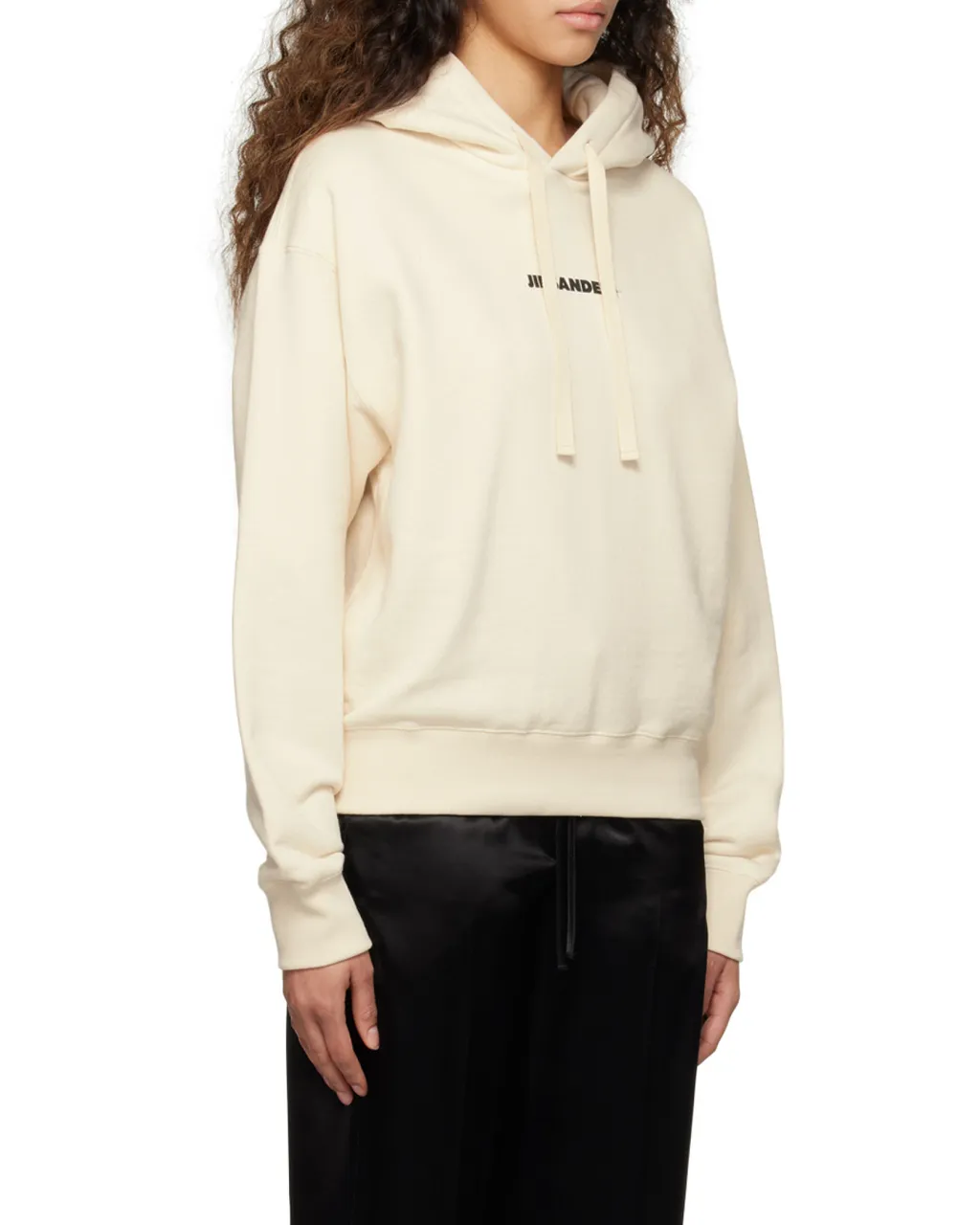 Jil Sander+ Logo Printed Drawstring Hoodie