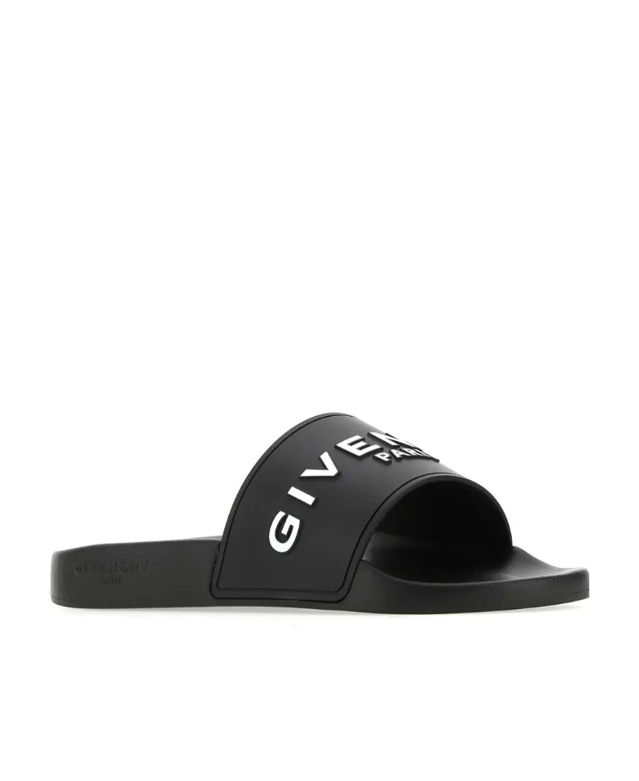 Givenchy Logo Detailed Slip-On Slides