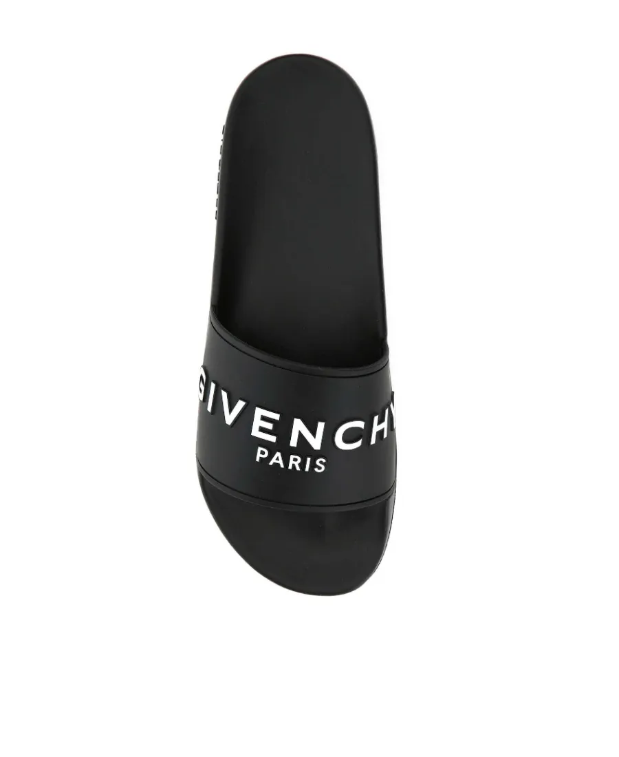 Givenchy Logo Detailed Slip-On Slides