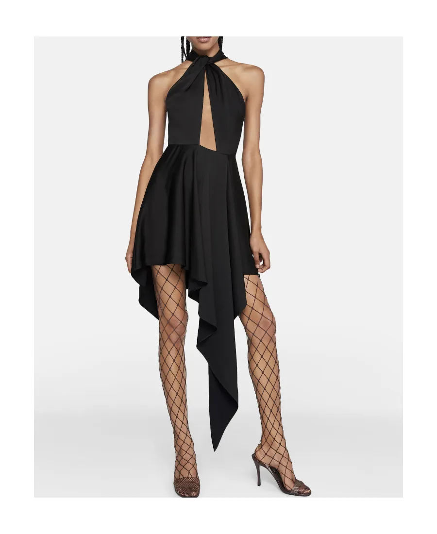 Stella Mccartney Cut-Out Sleeveless Asymmetric Dress