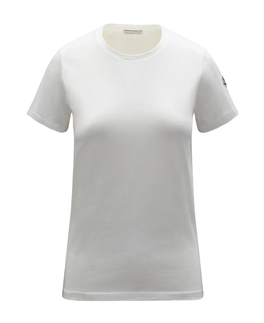 Moncler Logo Patch Crewneck T-Shirt