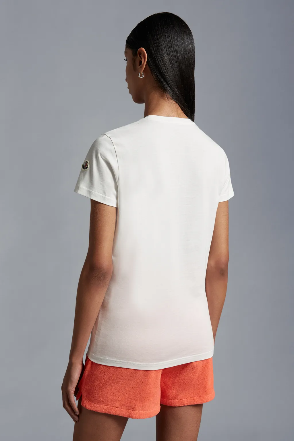 Moncler Logo Patch Crewneck T-Shirt