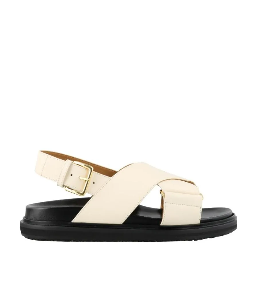 Marni Criss-Cross Fussbett Sandals