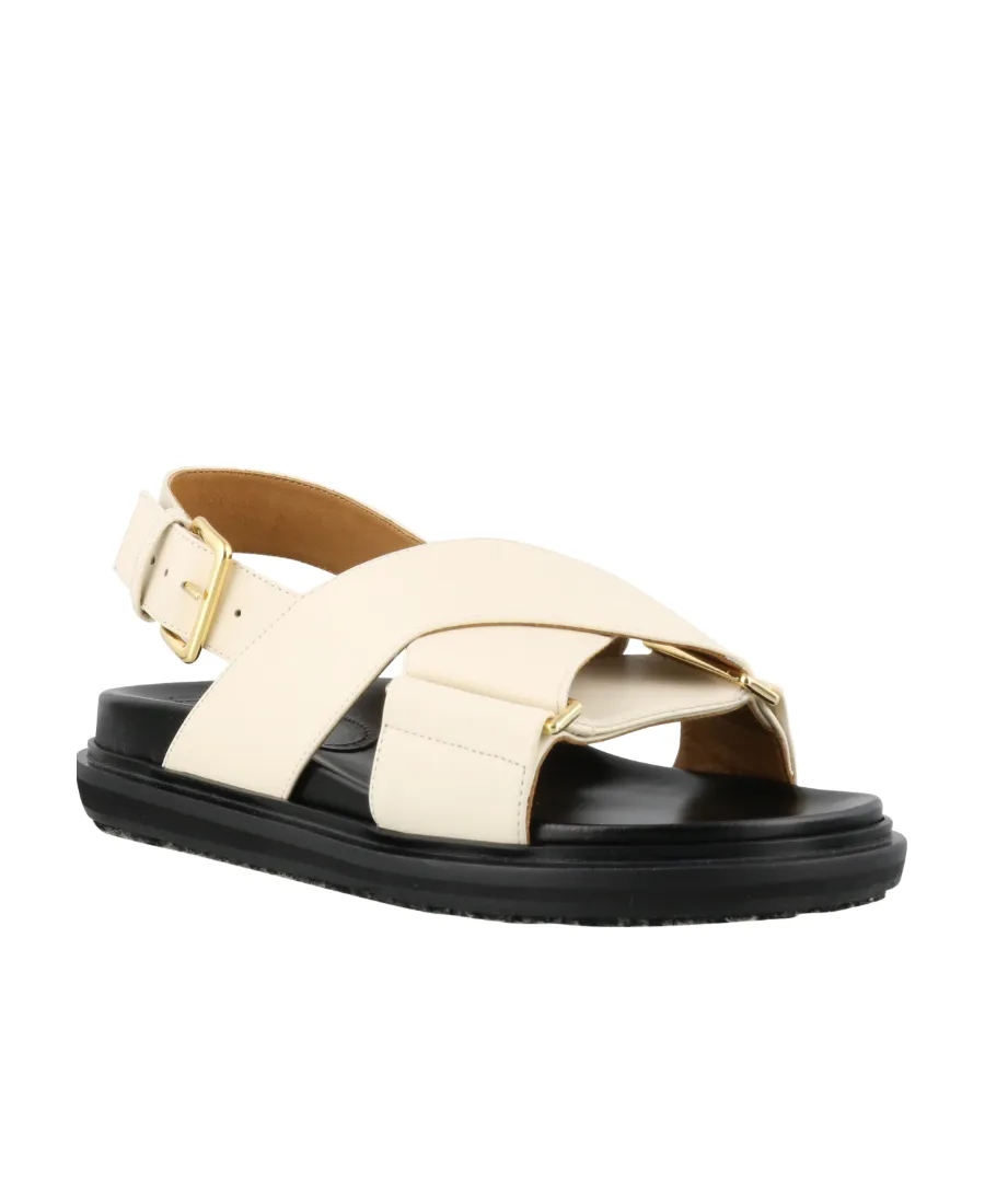 Marni Criss-Cross Fussbett Sandals