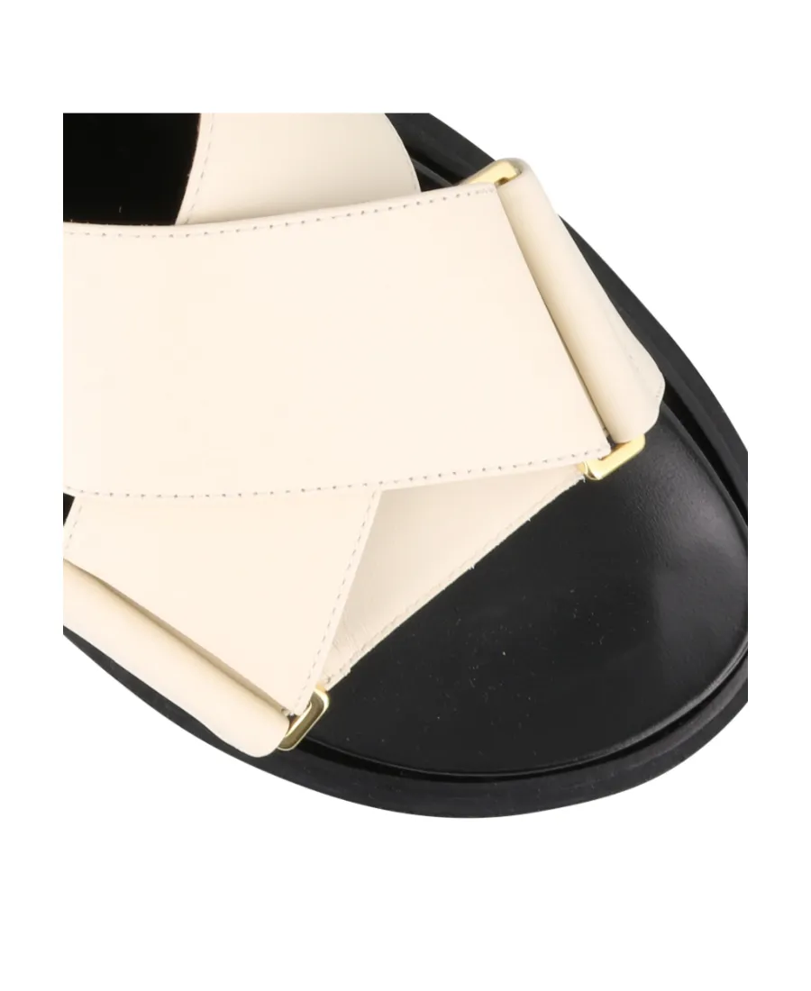 Marni Criss-Cross Fussbett Sandals