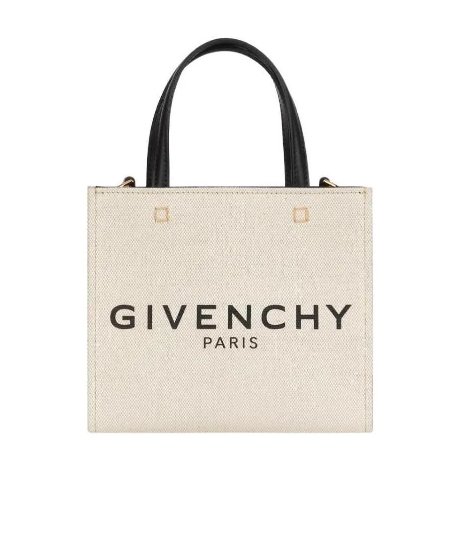 Givenchy Logo Printed Mini Tote Bag