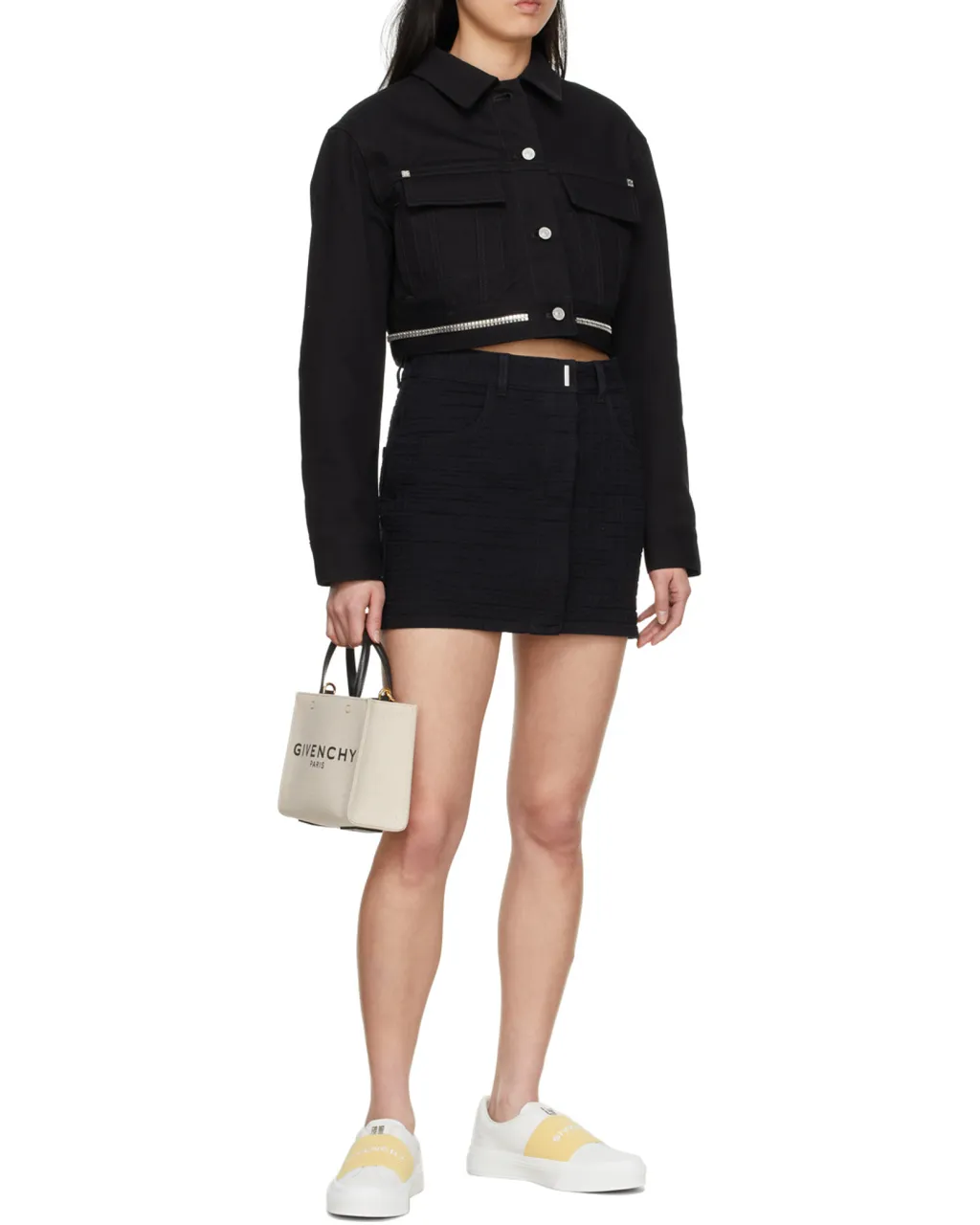 Givenchy Logo Printed Mini Tote Bag