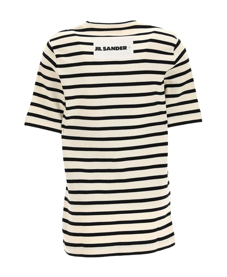 Jil Sander+ Striped Crewneck T-Shirt