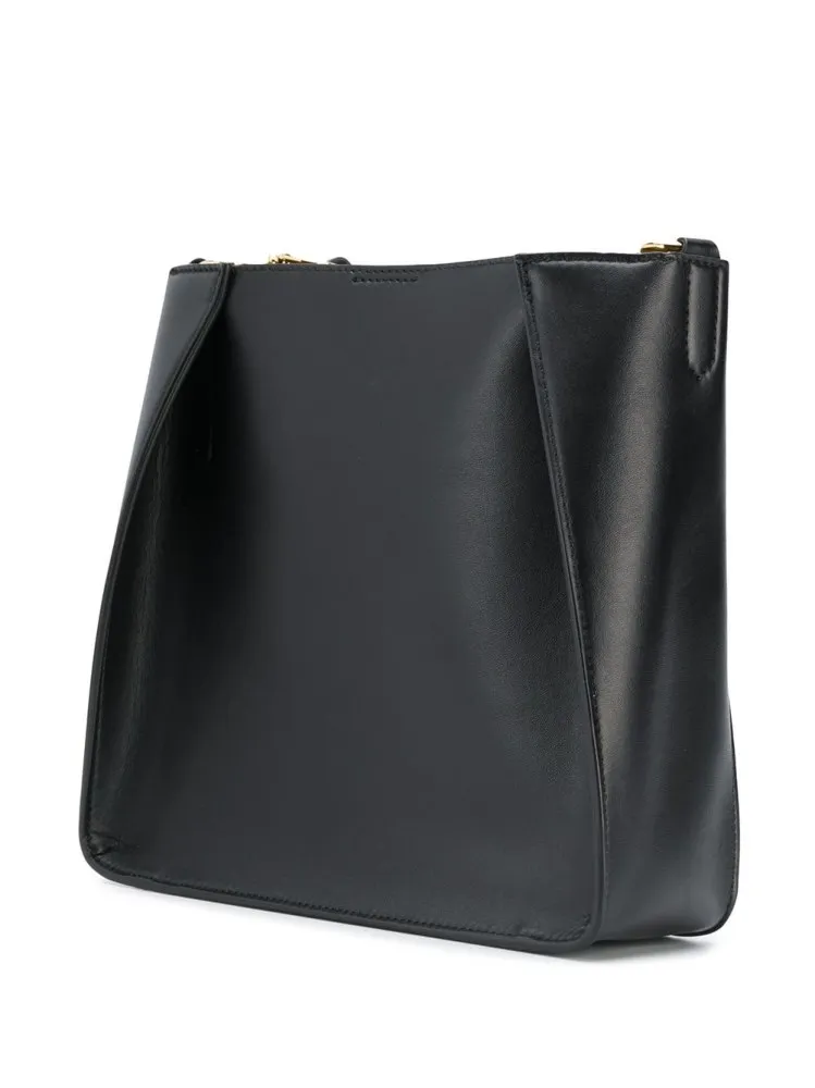 Stella Mccartney Logo Perforated Shoulder Bag