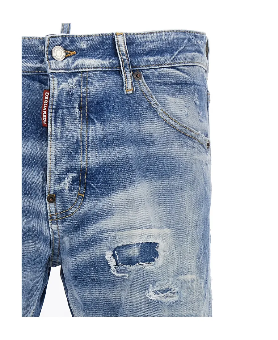 Dsquared2 Cool Guy Logo Patch Jeans