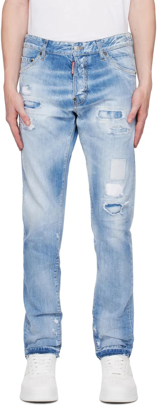Dsquared2 Cool Guy Logo Patch Jeans