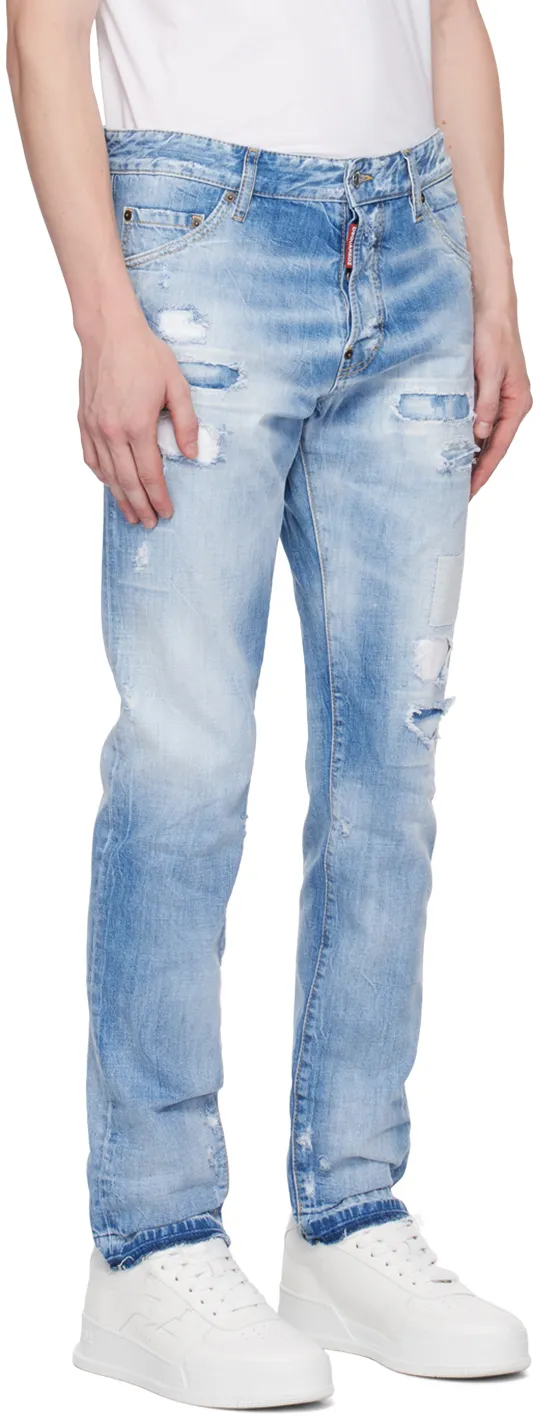 Dsquared2 Cool Guy Logo Patch Jeans