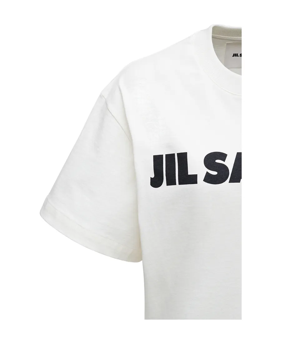 Jil Sander Logo Printed Crewneck T-Shirt