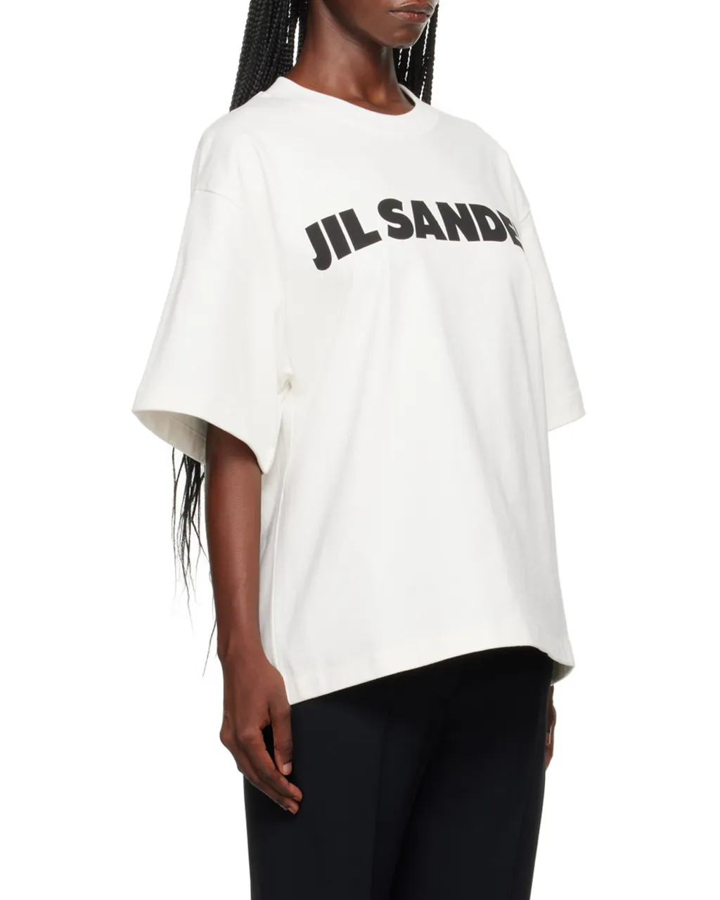 Jil Sander Logo Printed Crewneck T-Shirt