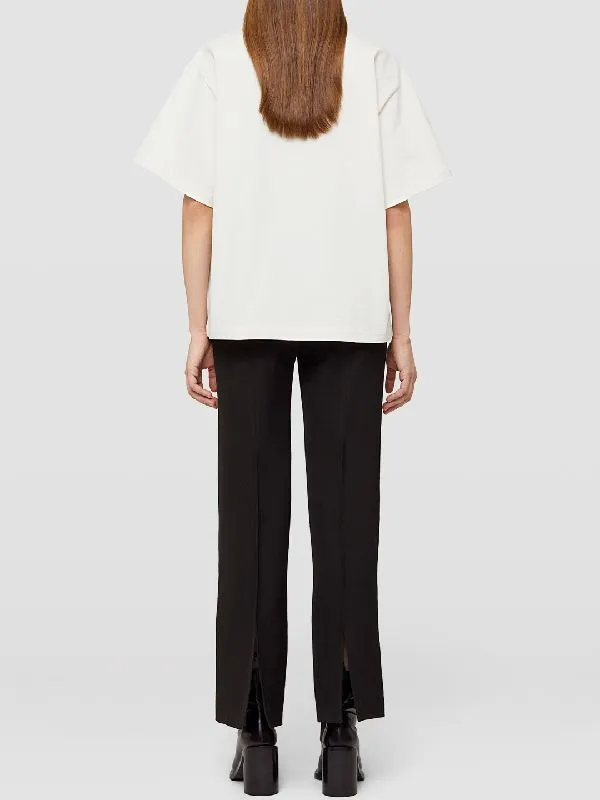 Jil Sander Logo Printed Crewneck T-Shirt