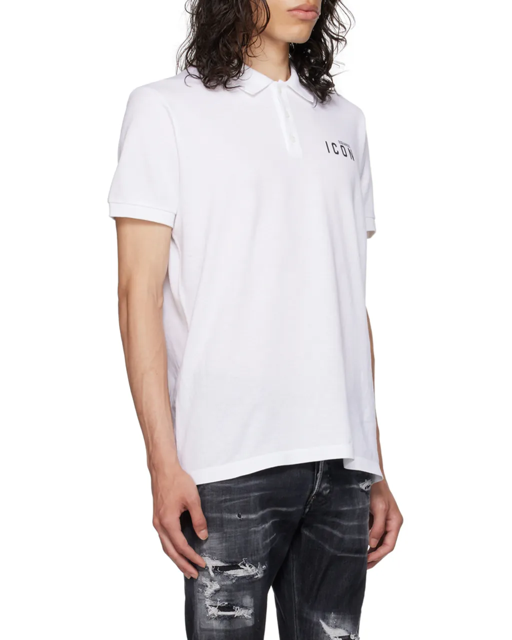 Dsquared2 Icon Printed Polo Shirt