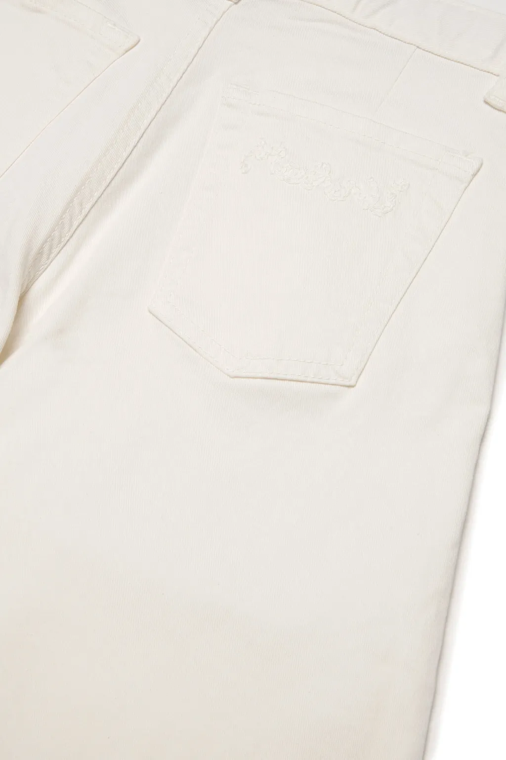 Marni Kids Button Detailed Wide Leg Jeans