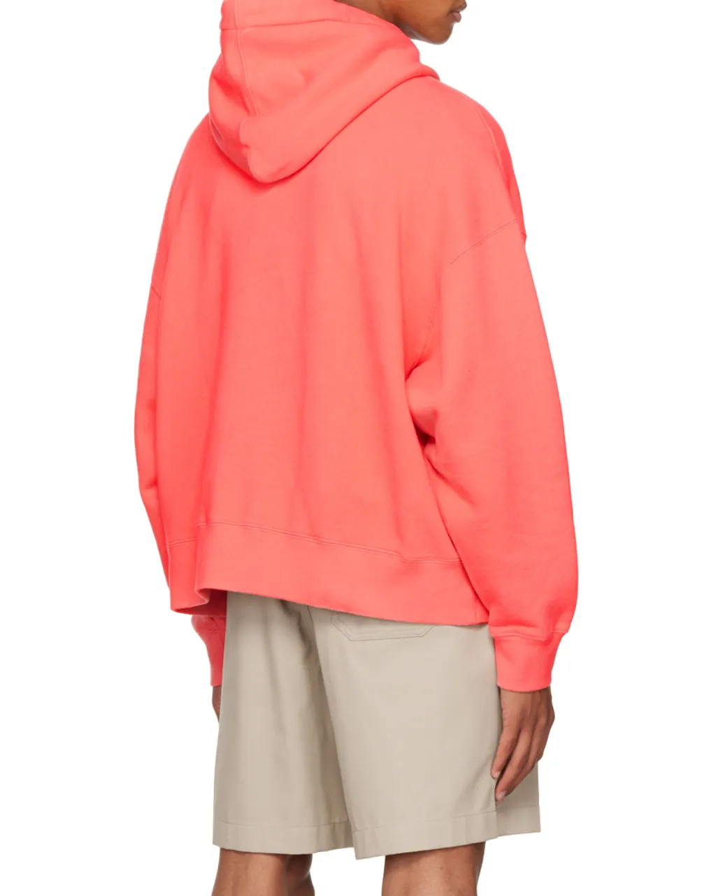 Palm Angels Bear Printed Long-Sleeved Hoodie