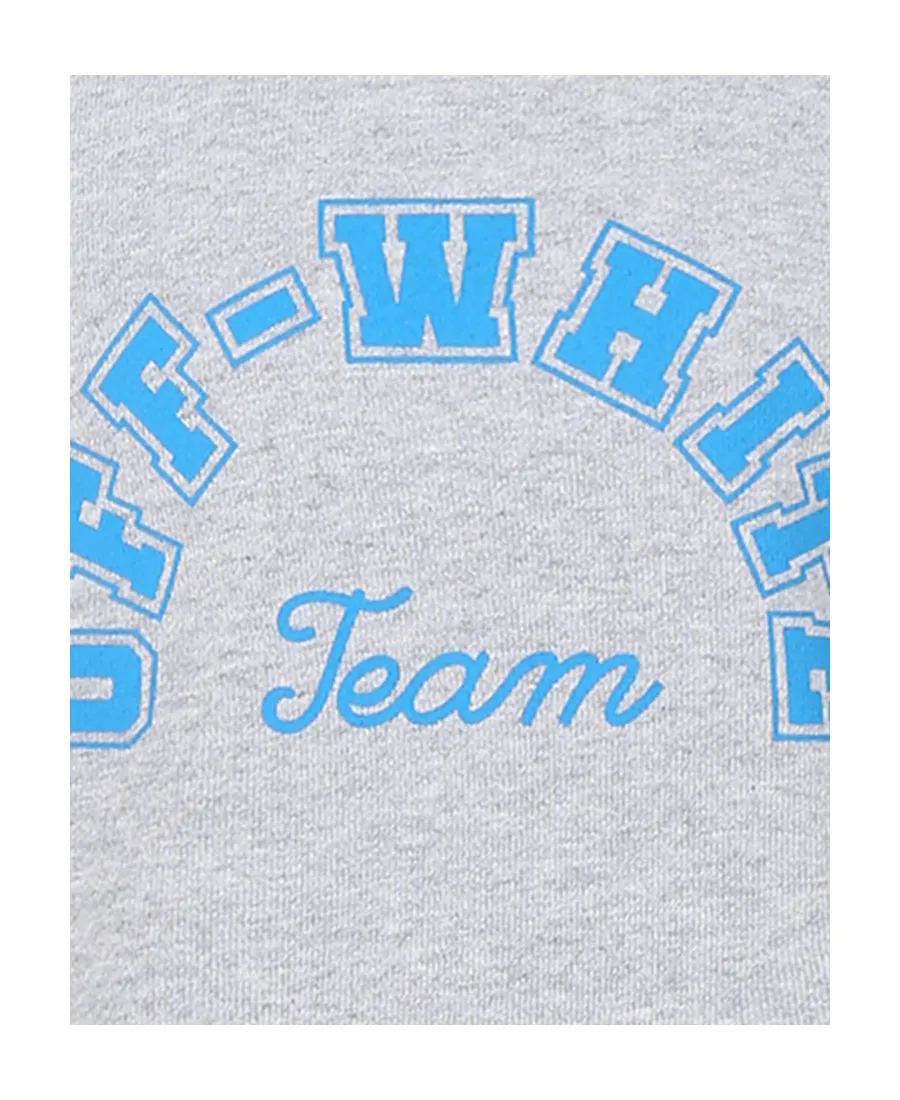 Off-White Kids Team 23-Print Crewneck Sweatshirt