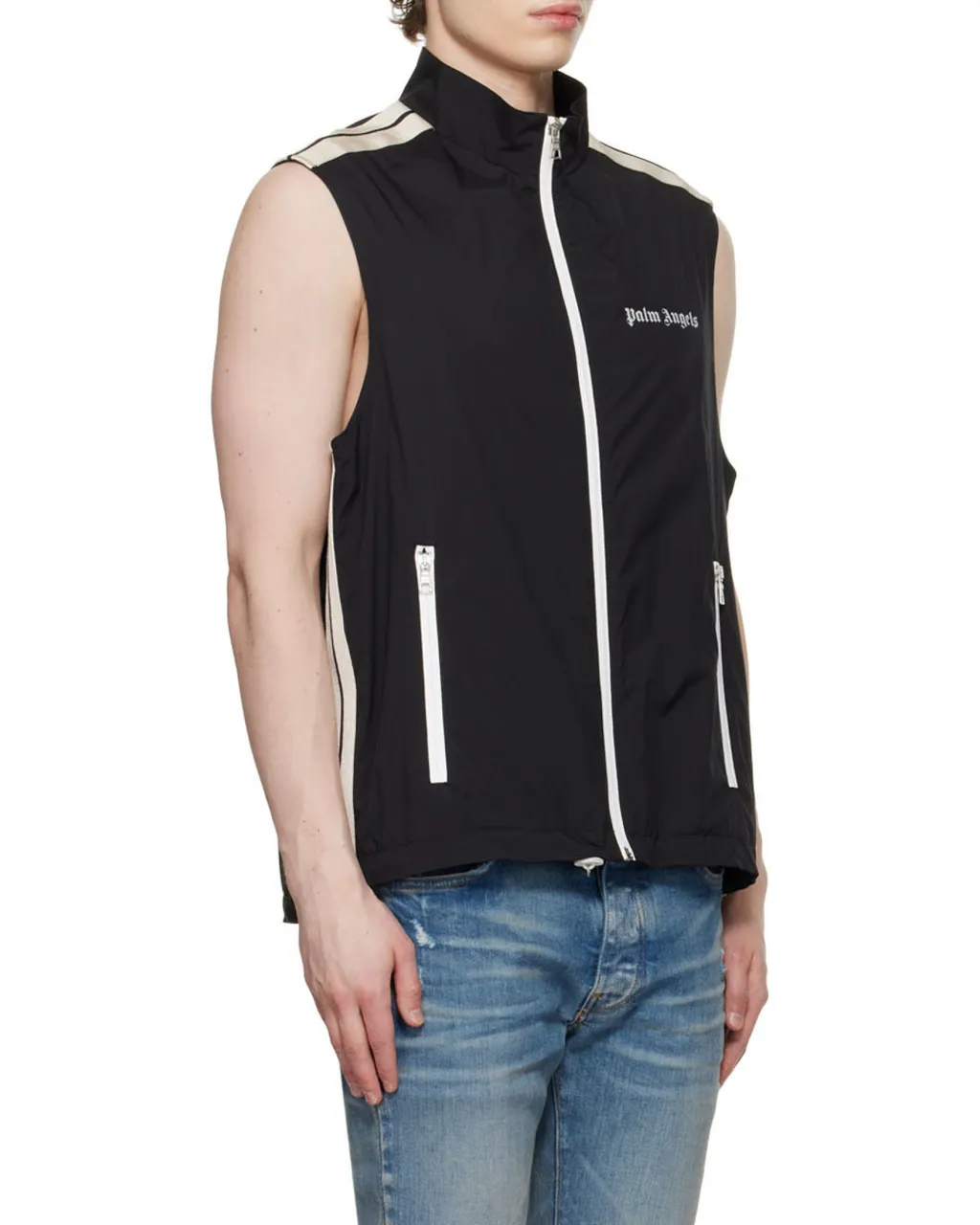 Palm Angels Logo Printed Vest