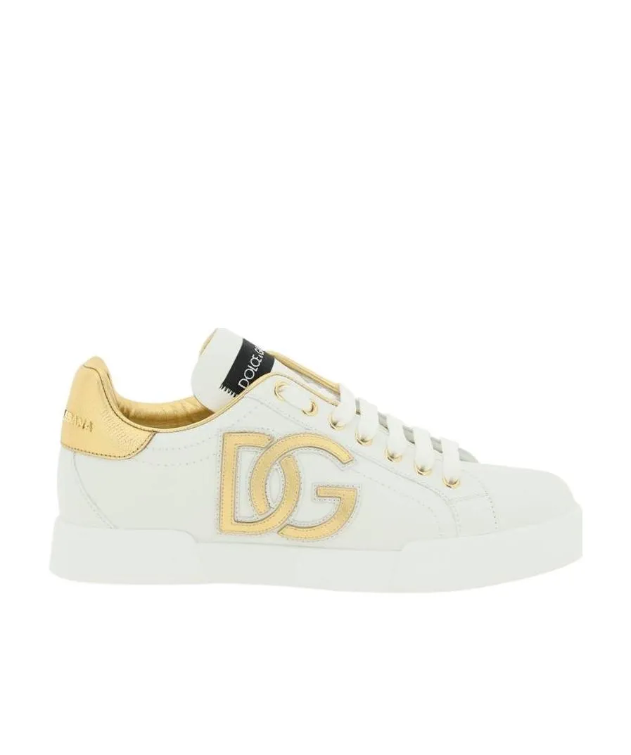 Dolce & Gabbana Logo Plaque Lace-Up Sneakers