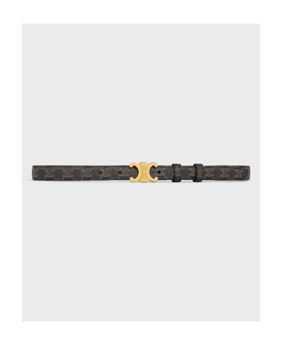 Small 18Mm Triomphe Belt In Triomphe Canvas