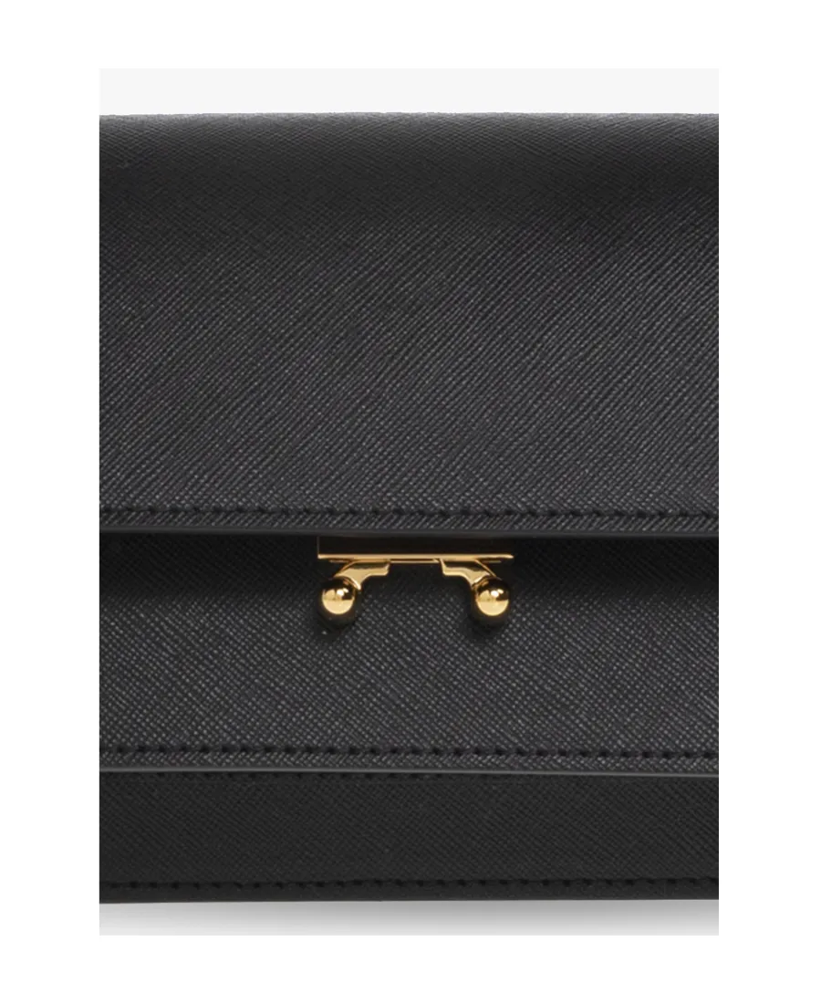 Marni New Trunk Foldover Top Shoulder Bag