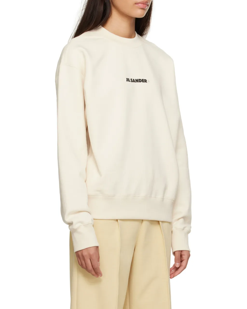 Jil Sander+ Logo Printed Crewneck Sweatshirt