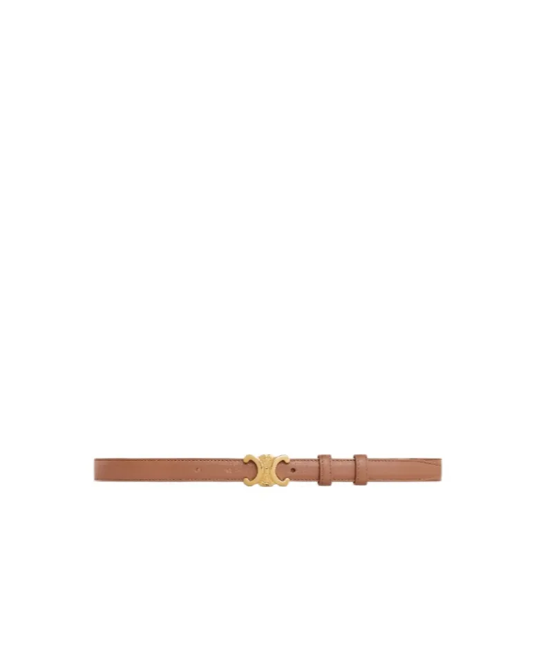 Small 18Mm Triomphe Belt In Taurillon Leather