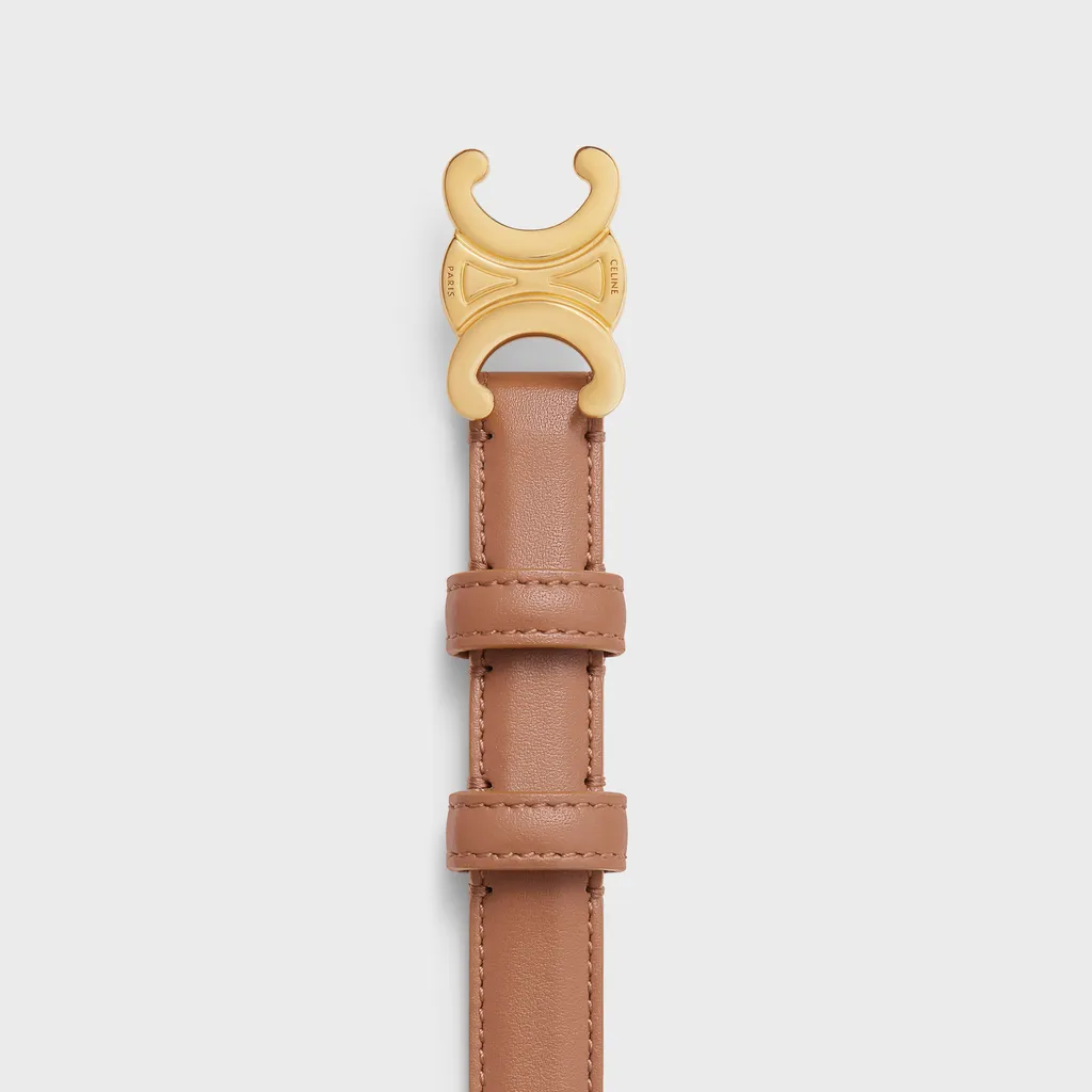Small 18Mm Triomphe Belt In Taurillon Leather