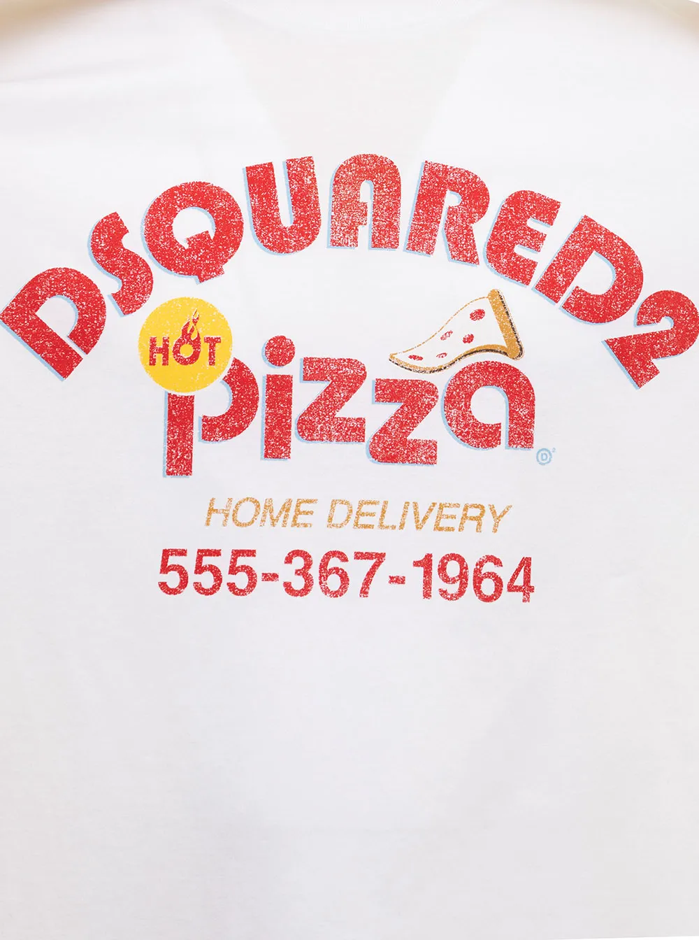 Dsquared2 Logo Printed Crewneck T-Shirt